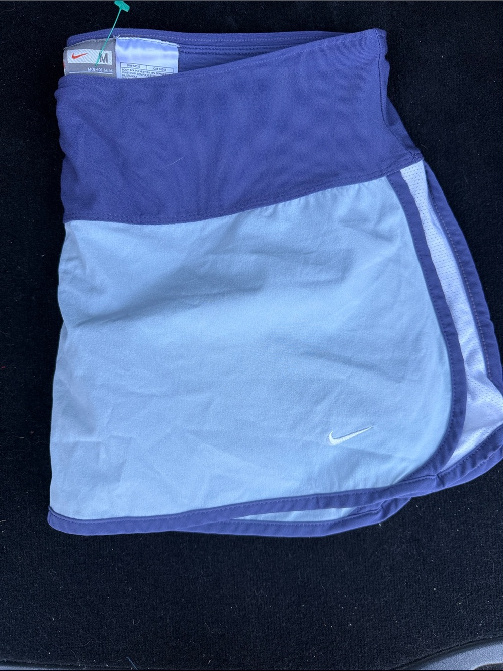 Nike Two-Tone Lavender and Deep Purple Athletic Skort